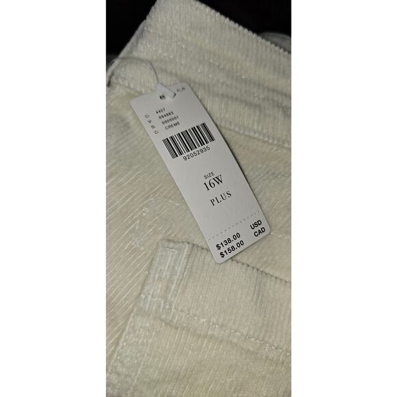 NWT Anthropologie x Pilcro The Wanderer Relaxed-Leg Corduroy Pants $138 PLUS 16W - Picture 9 of 9